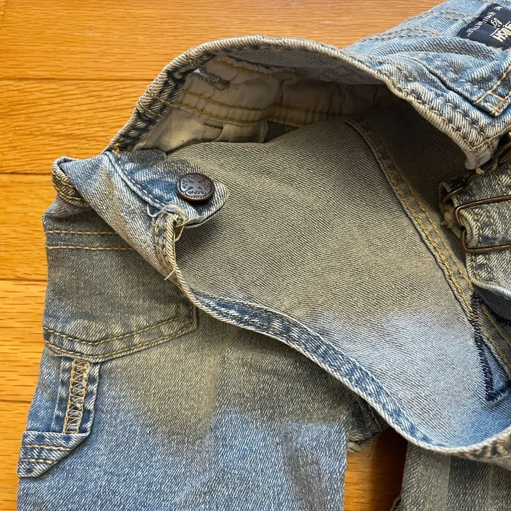 OshKosh B'gosh Light Blue Denim Overalls